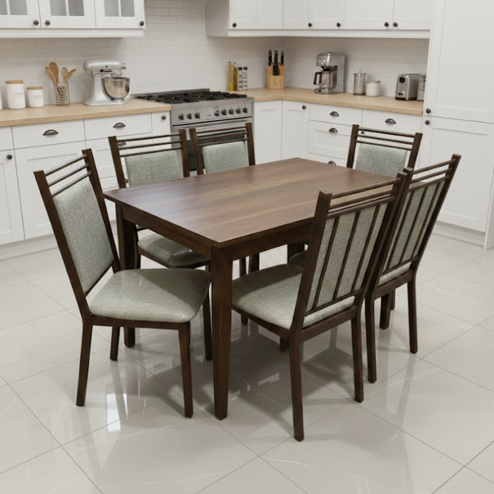 COMEDOR BOSTON TEXAS M/PEDESTAL 6/S bronce