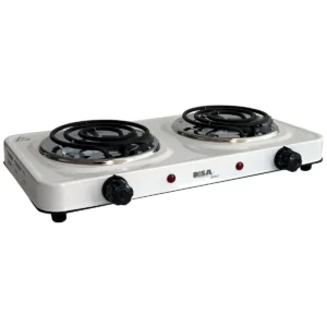PARRILLA ELECTRICA DISA C/TERMOSTATO DOBLE PARREL-2T COLORES