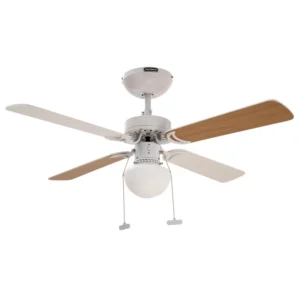 VENTILADOR MASTERFAN 42" DE TECHO CONDESA BLANCO MDF