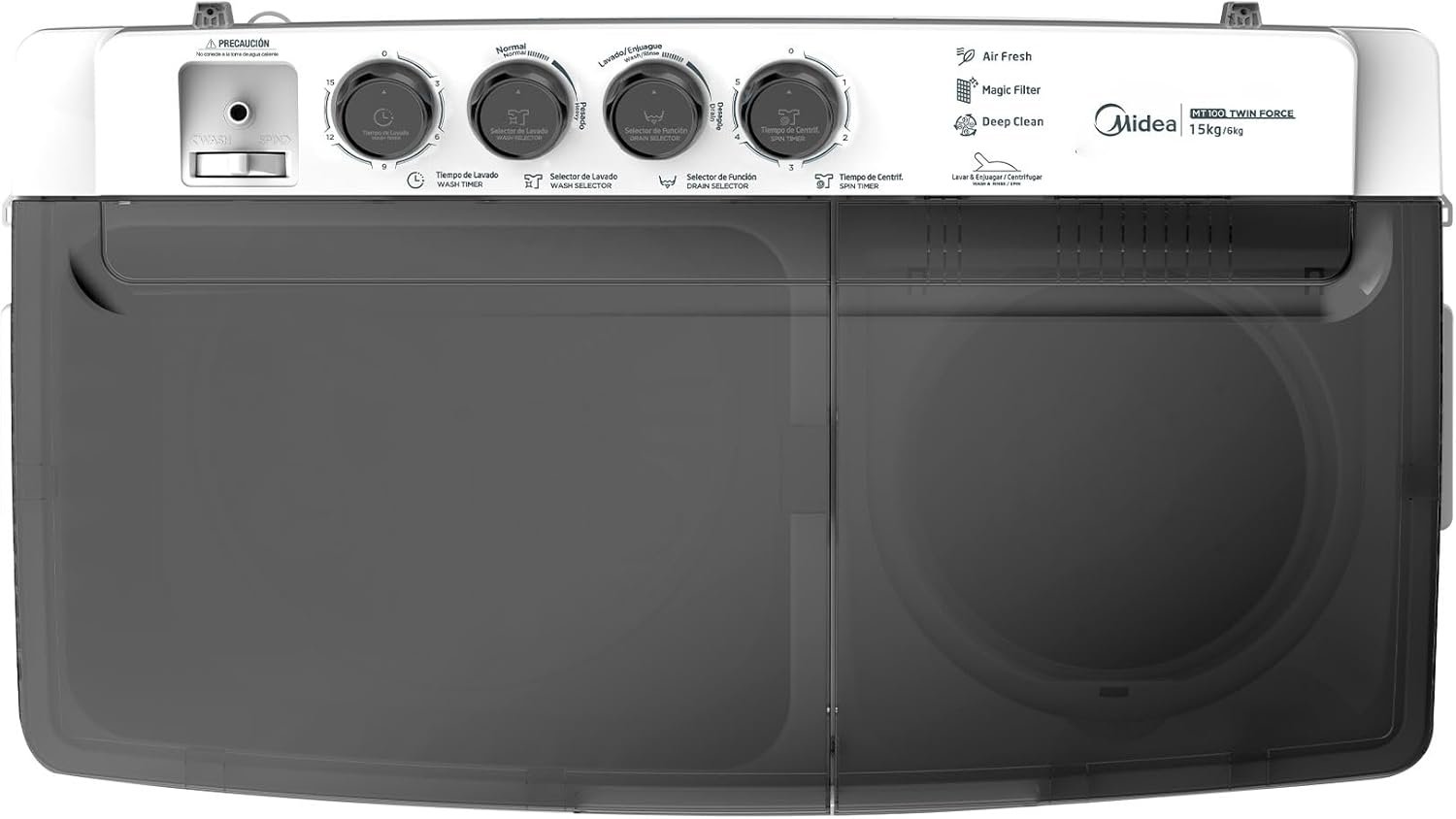 lavadora midea mt100w190/wmx 19kg t/1 lavadora midea mt100w190/wmx 19kg t/1