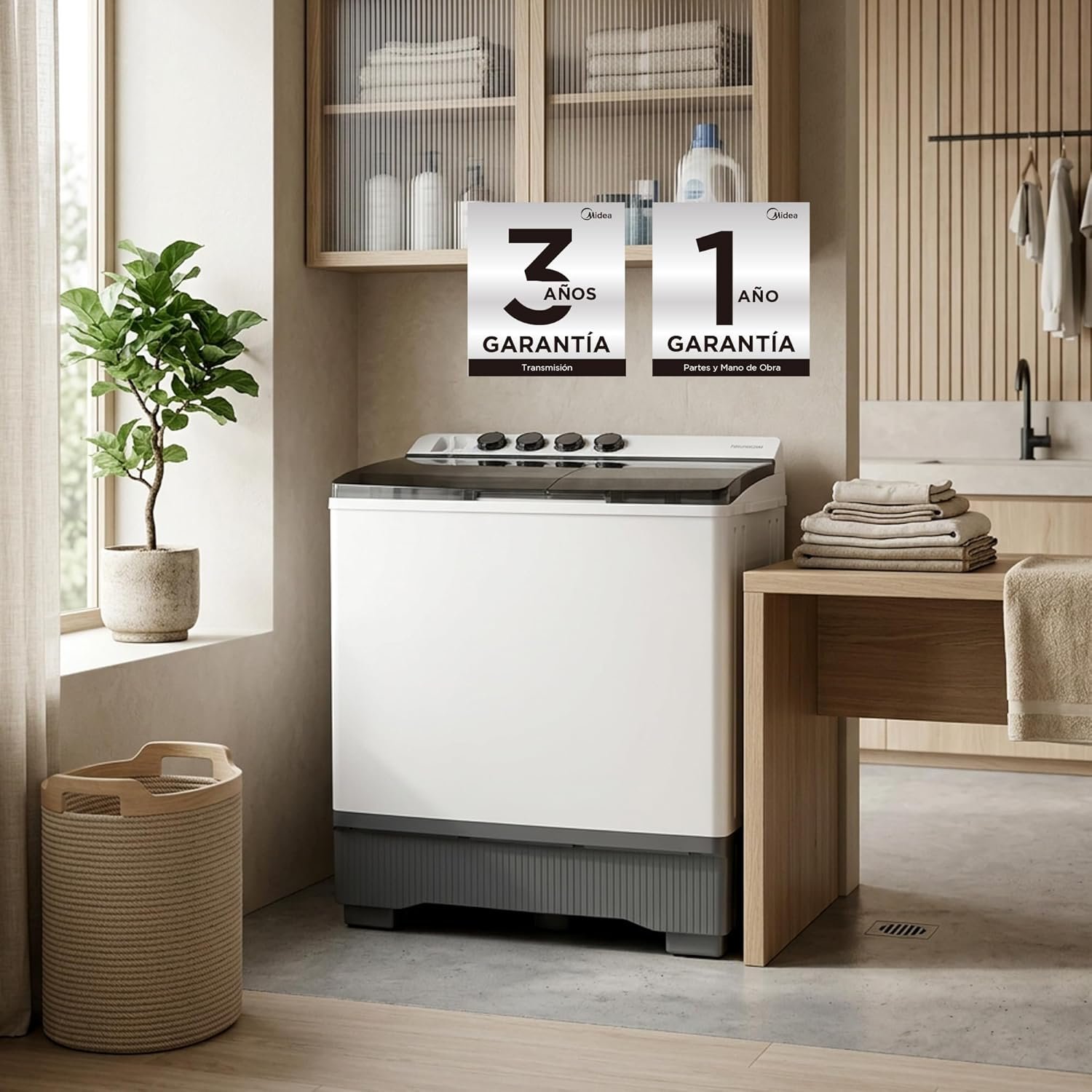 lavadora midea mt100w190/wmx 19kg t/1 lavadora midea mt100w190/wmx 19kg t/1