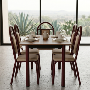 COMEDOR BOSTON DAKOTA 6/S TINTO T/1