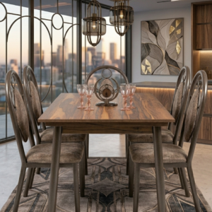 COMEDOR BOSTON DIAMANTE 6/S BRONCE T/1