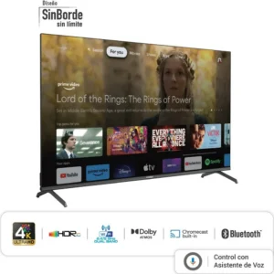 "pantalla hyundai hyled5524g4km 55"" smart google tv 4k t/1"